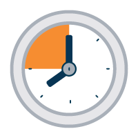 utility scams clock