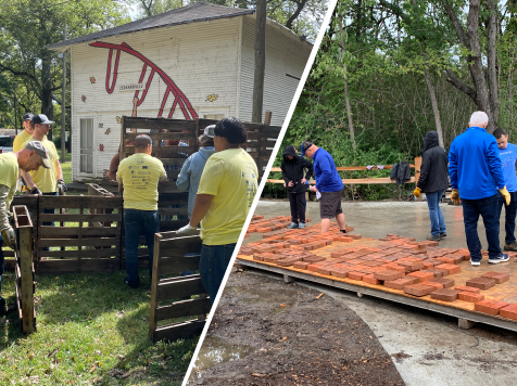Evergy employees participating in United Way Day of Caring