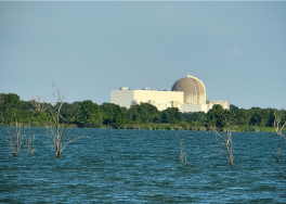 Image of Coffey County Lake with Wolf Creek Nuclear Energy Center in the background